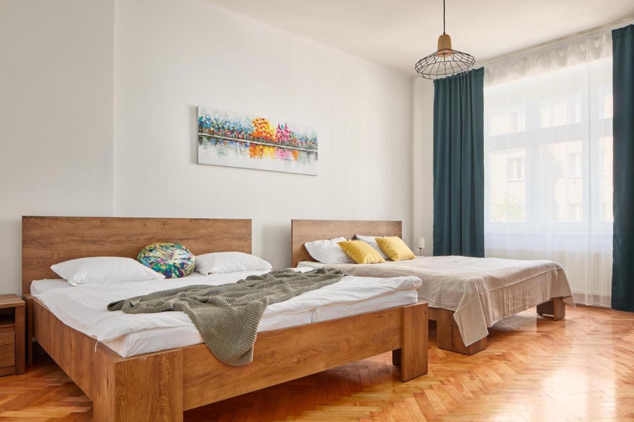 Prague Days - Spacious 3Bdr Apartment - Trendy Neighbourhood Zewnętrze zdjęcie
